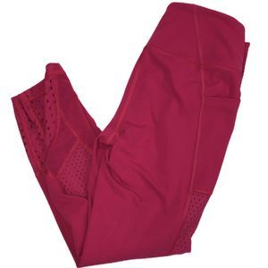 Victoria Secret Sport VSX Leggings XS Pink Pockets